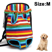Adjustable Puppy Backpacks, Ergonomic Design For Pet And Owner Comfort, Durable Polyester With Two Mesh Panels For Air Circulation
