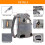 Pet Front Carrier, Superior Comfort Padding Hands-Free Dog Backpack 6
