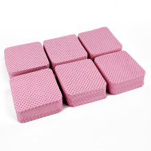 600 Pcs Lint Nail Wipes Pink, NonWoven Nail Polish Remover Pads for Salon and Home Use