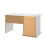 3-drawer white desk L130 cm - SOFIA 8