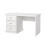 3-drawer white desk L130 cm - SOFIA 5