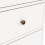 3-drawer white desk L130 cm - SOFIA 6