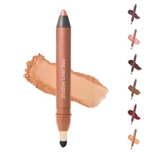2 in 1 Waterproof Eyeliner Eyeshadow Stick, DualEnded LongLasting Smudge Proof Shimmer Pen (03)