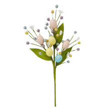 Easter Tree Branch Colorful Painting Eggs Bouquets-1 branch