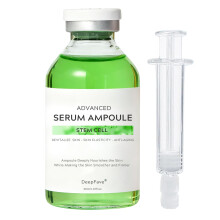 Anti Aging Stem Cell Face Serum with Collagen and Hyaluronic Acid for Wrinkle Reduction and Hydration