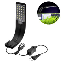 Lampada LED a doppia testa con clip per acquario: il massimo dell'illuminazione acquatica.