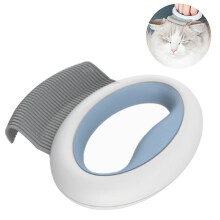 Escova essencial para a higiene do seu amigo peludo, removedor de subpelo para limpeza profunda, escova macia para remoção de pelos soltos com
