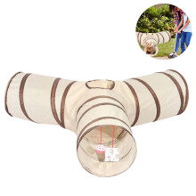 Feline Fitness Center, Lightweight And Portable Cat Tunnel For On-The-Go Adventures