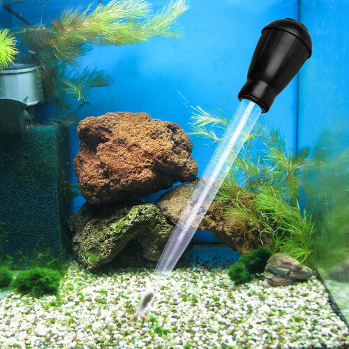 Manual Fish Tank Cleaning Tools, Turkey Baster For Marine Fish Feeding 2