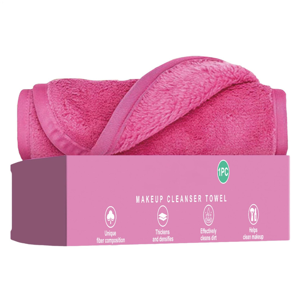 Makeup Remover Cloth Soft Reusable Gentle Deep Cleansing Face Towel for Home and Travel Use