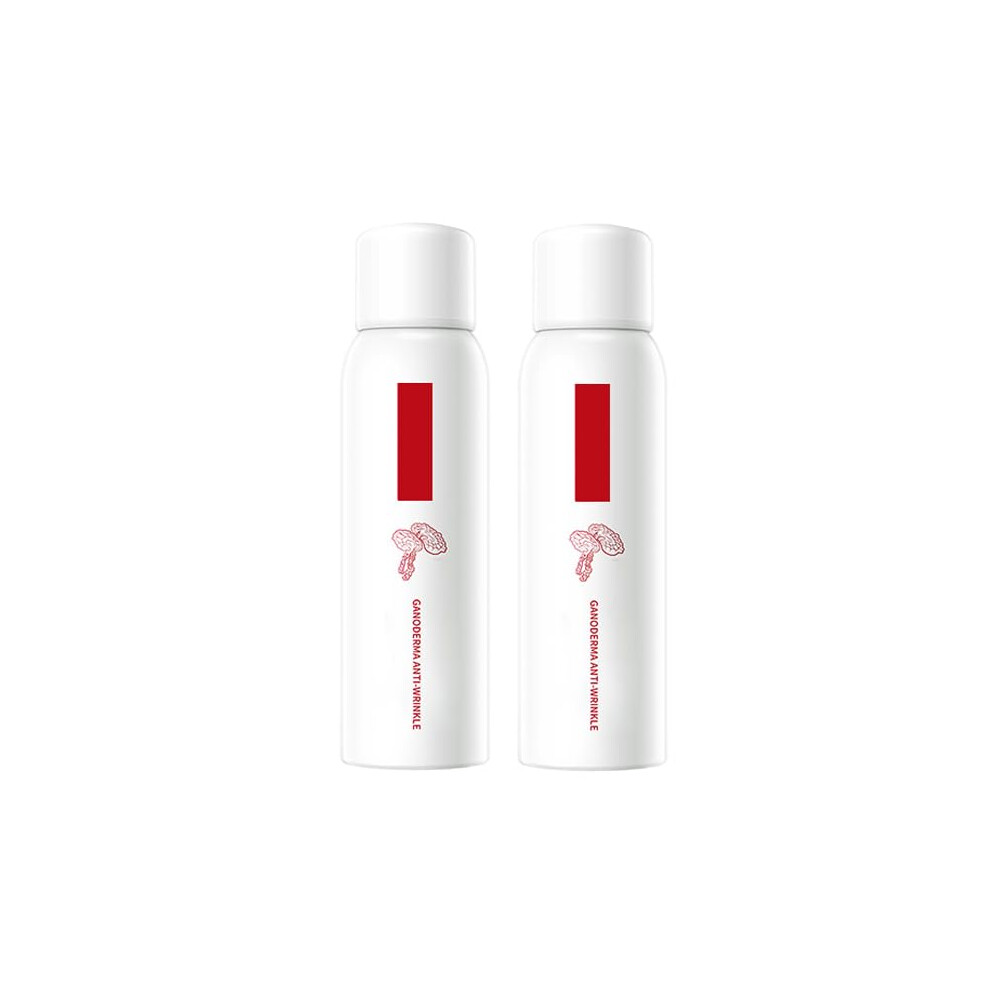 Anti Aging Face Serum and Hydrating Facial Spray with Ganoderma for Wrinkle Reduction and Firming (2pcs)