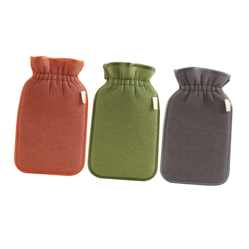 3 Pcs DoubleSided Exfoliating Shower Gloves Body Scrub Mitts for Deep Cleansing and Radiant Skin