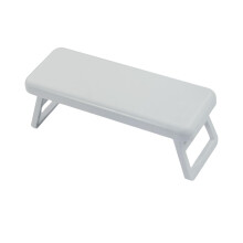 Foldable Nail Arm Rest for Salon Use, Gray Manicure Hand Cushion Reduces Wrist Fatigue