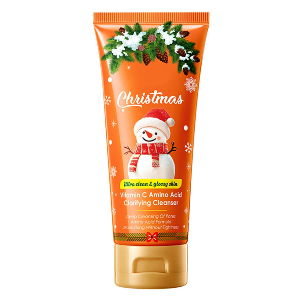 Orange Gentle Facial Cleanser With Extract 100G For Sensitive Skin And Pore Cleansing