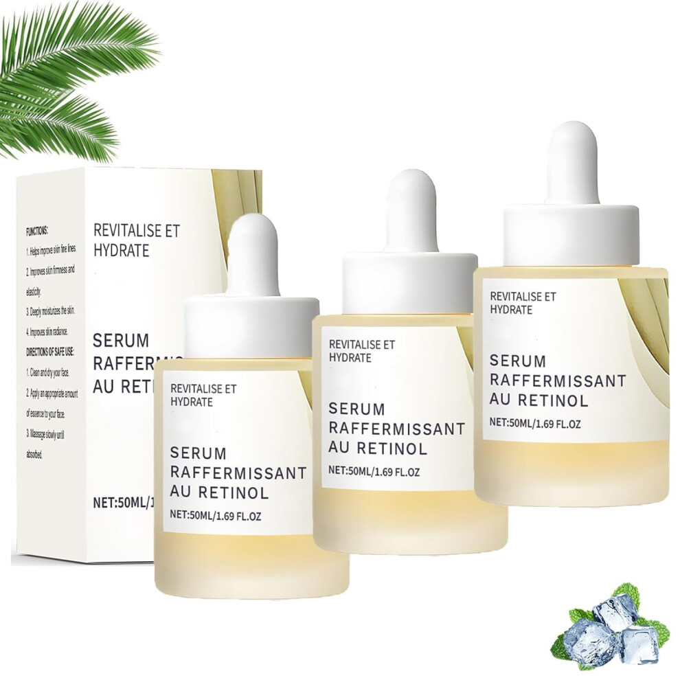 Retinol 0.2 Hydrating Serum with Hyaluronic Acid â Deep Hydration and Skin Plumping, 3PCS