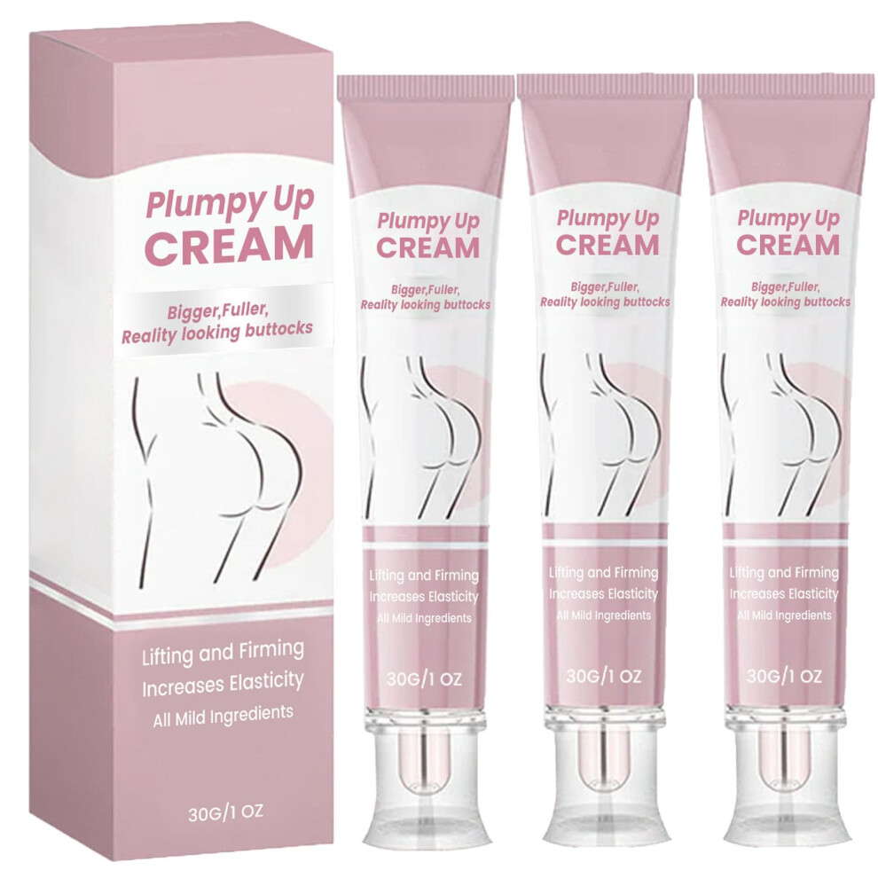 Cream Butt Enhancement For Women 3Pcs Firming Massage Hip Lift Hydrating And Enlargement