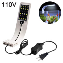 Clip-On Aquarium Led Light, Enhances Colors In Fish And Corals, Flexible Light Body Designed For Fresh Or Saltwater Tanks