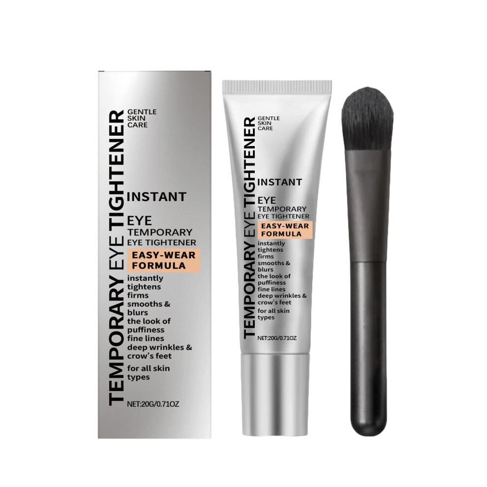 Cream Anti Aging Eye With Brush For Wrinkles And Puffiness, Instant Firming And Deep Hydration