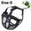 Humanized Muzzle for Flat-Faced Dogs, Breathable Mesh Design, Adjustable Bulldog Muzzle for Biting and Chewing Control 2
