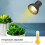 Tortoise Basking Lamp, UVA UVB Reptile Heat Lamp For Healthy Bone Development, Adjustable Temperature With Cycle Timer 4