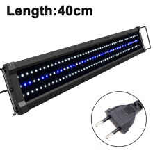 Lampada per acquario con supporti di aggancio regolabili, CRI elevato per colori vivaci dei pesci, lampada LED programmabile con accensione e