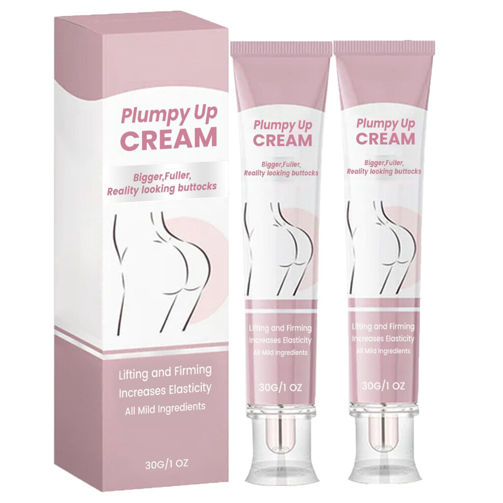 Cream Butt Enhancement And Hip Lift For Women, Firming And Cellulite Reduction, 2Pcs