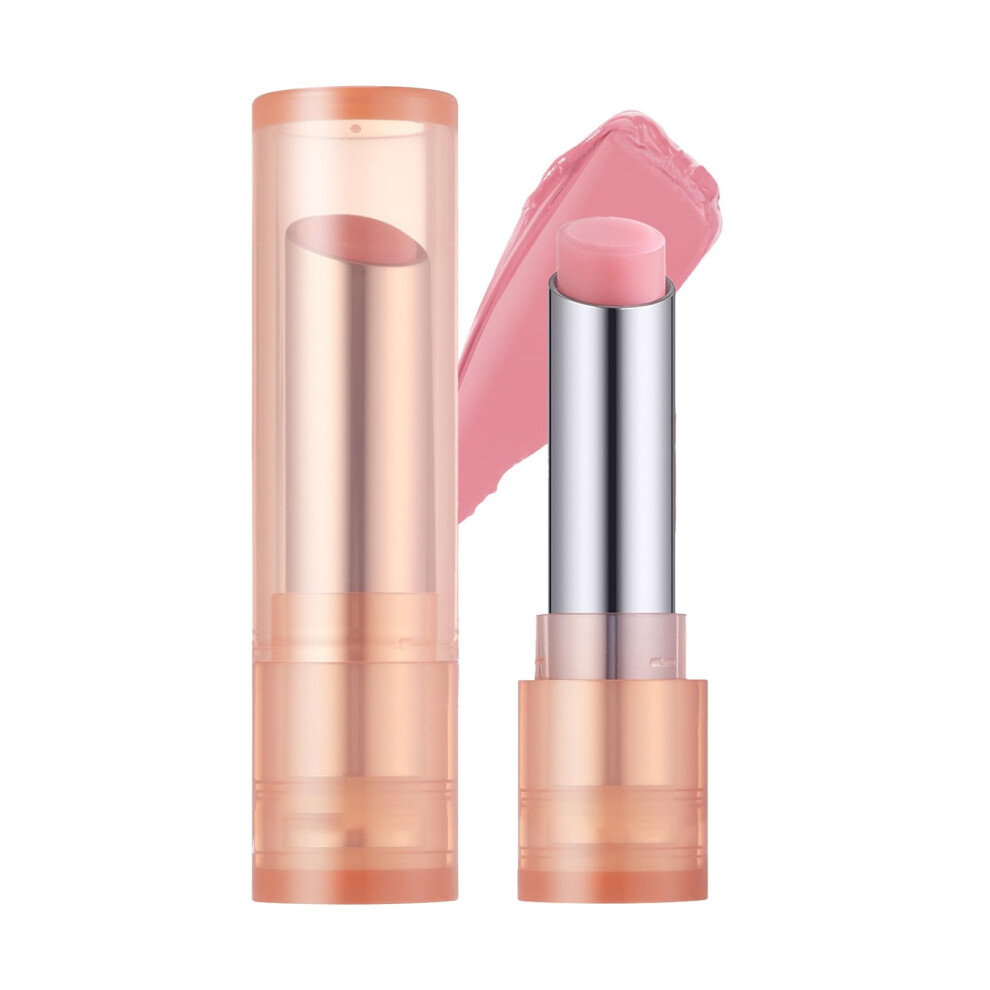 Pink Hydrating Lip Balm With Natural Plant Extracts For Deep 24H Moisture And Nonsticky Gloss