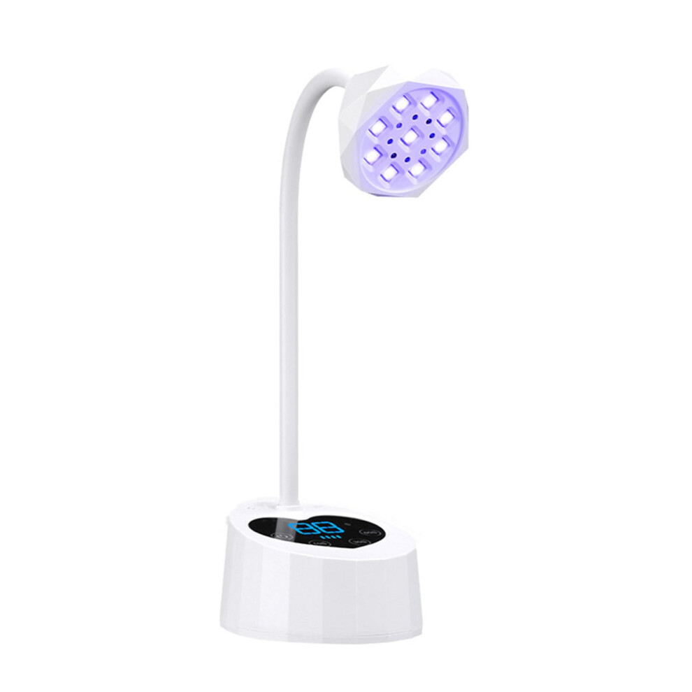 Light Portable Rechargeable Nail Lamp For Gel Nails With Fast Curing Led 27W Cordless Dryer