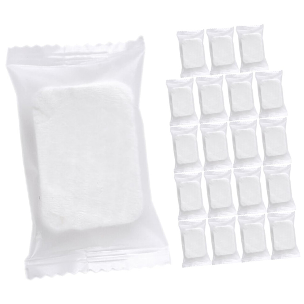 1 Pack Compressed Makeup Remover Pads Soft Nonwoven Facial Cleansing Pads for Travel