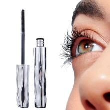 Waterproof Mascara with 3D Curling and LongLasting Lengthening, Precision Metal Wand