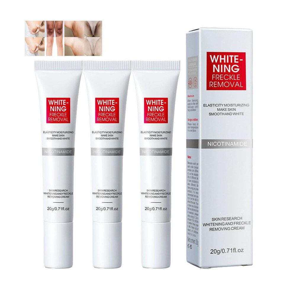 Dark/Cream Spot Removal For Face And Body, Skin Brightening Collagen With Rice Extract, 3Pcs