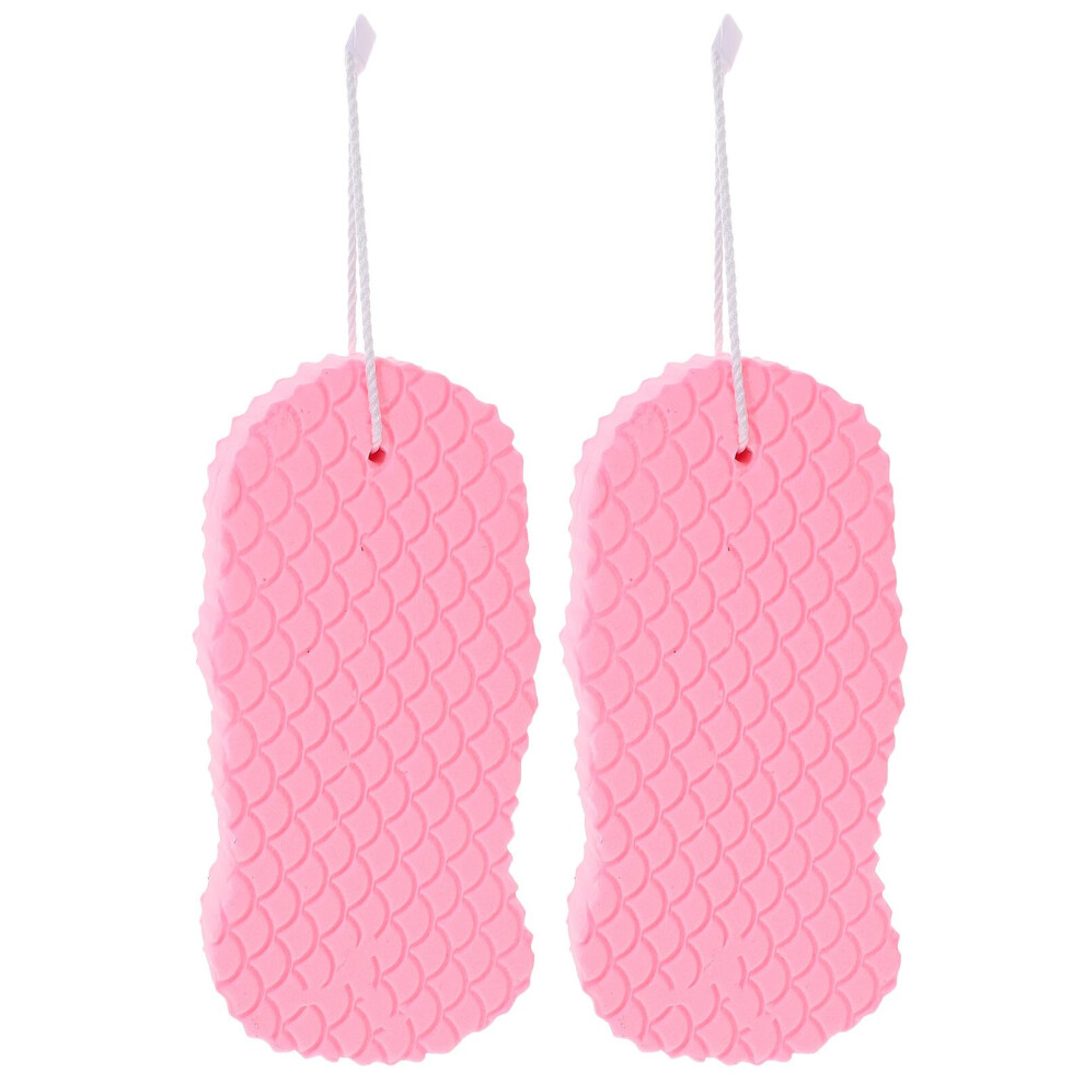 Bath Sponge Set For Sensitive Skin Gentle Shower Scrubber Soft Pva Exfoliation Travel Size Light