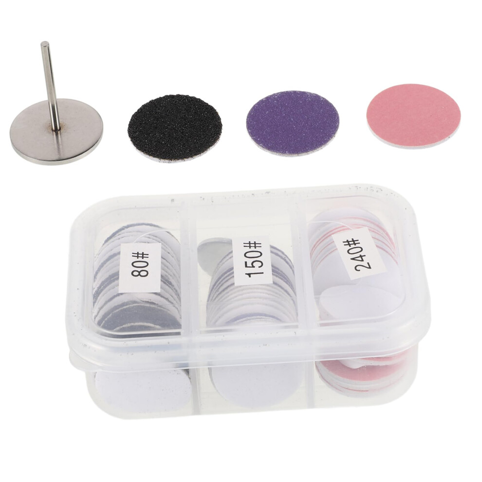 Electric Foot File Replacement Discs for Pedicure Tool, Quick Callus Removal and Smooth Feet