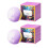 2Pack Moisturizing Aromatherapy Bath Bombs, Fruit Scent Gift Set with Purple Perilla Fizzies 4