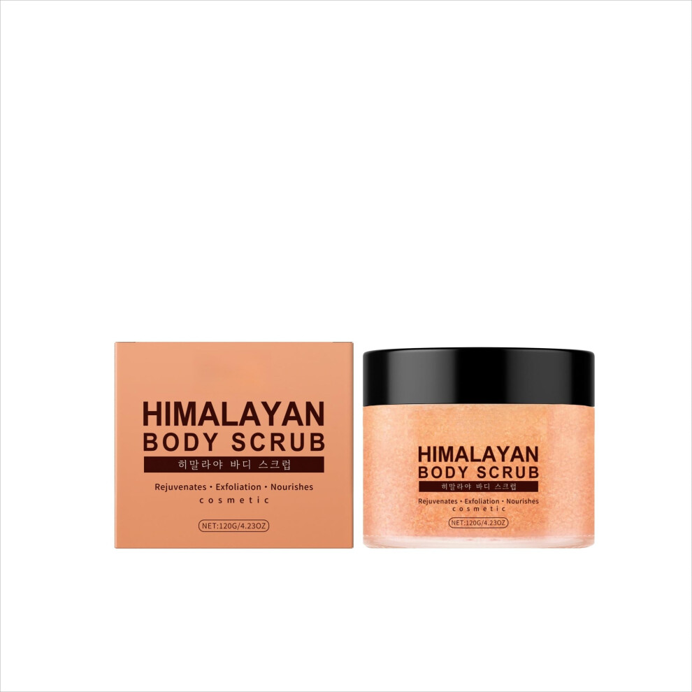 Himalayan Salt Body Scrub with Deep Exfoliation and Moisture Lock for Smooth Soft Skin
