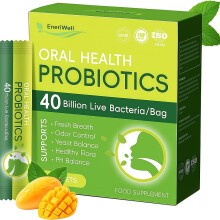 Oral Probiotics for Bad Breath Treatment, Gum Health probiotic and prebiotics, Oral Health Probiotics for Women and Men, Fresh Bre