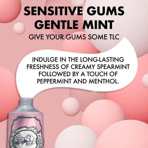 Marvis Marvis Sensitive Gums Gentle Mint Toothpaste, 75 ml, Sensational Flavoured Toothpaste Helps Remove Plaque & Reduce Gum Sensitivity 1