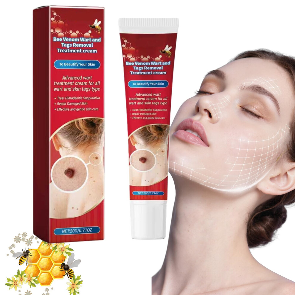 Fjdm Cream Wart And Tag Remover Fast-Acting Skin Tag & Mole Remover, Wart Removal&Tag Recede Skin Tag Remover, For Hands & Body