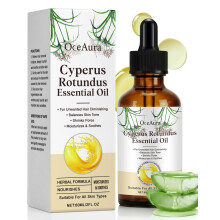 Cyperus Rotundus Oil for Hair Removal – Natural Cyperus Rotundus Serum with Hair Growth Inhibitor, Gentle & Soothing Formula, Mois