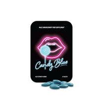 Candy Blue for Men - 10 Tablets Max Strength 1000mg - Natural Male Performance & Enhancement Booster - Energy, Stamina & Vitality