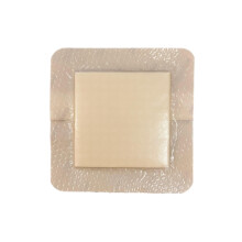 Silicone Foam Adhesive Dressing - Sterile, 10x10cm, Box of 5, Highly Absorbent & Waterproof