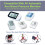 Replacement Extra Large Cuff for Omron BP Monitors 22-52CM Big Arm - Adjustable XL Blood Pressure Cuff, Includes 6 Universal Interface, 5