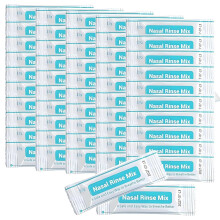SAMLINSU 2.7g*54 Packets Neti Pot Salt, Sinus Rinse Salt for Neti Pots, Individually Wrapped Nasal Rinse Salt, Sinus Relief Rinse