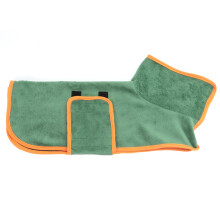 Toalha de secagem rápida para cães, ideal para depois do banho, chuva e natação. Superabsorvente, garante secagem rápida para cães.