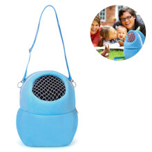 Bolsa de transporte para animais de estimação, pequena e fácil de carregar, com segurança e conforto para o seu pet.