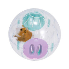 Balle d'exercice pour hamsters, jouet d'exercice pour hamsters nains et souris, matériau sûr et respectueux de l'environnement, conception poreuse
