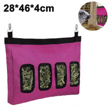 Comedero para animales pequeños, sustituto perfecto para comederos de plástico, fabricado en tela Oxford, resistente a las mordeduras, fácil