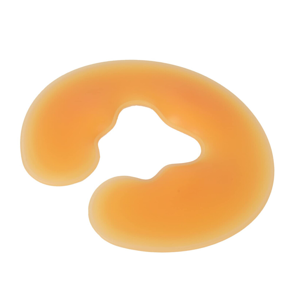 Silicone Face Massage Pillow for Spa and Salon, Soft UShaped Cushion with Facial Pressure Relief