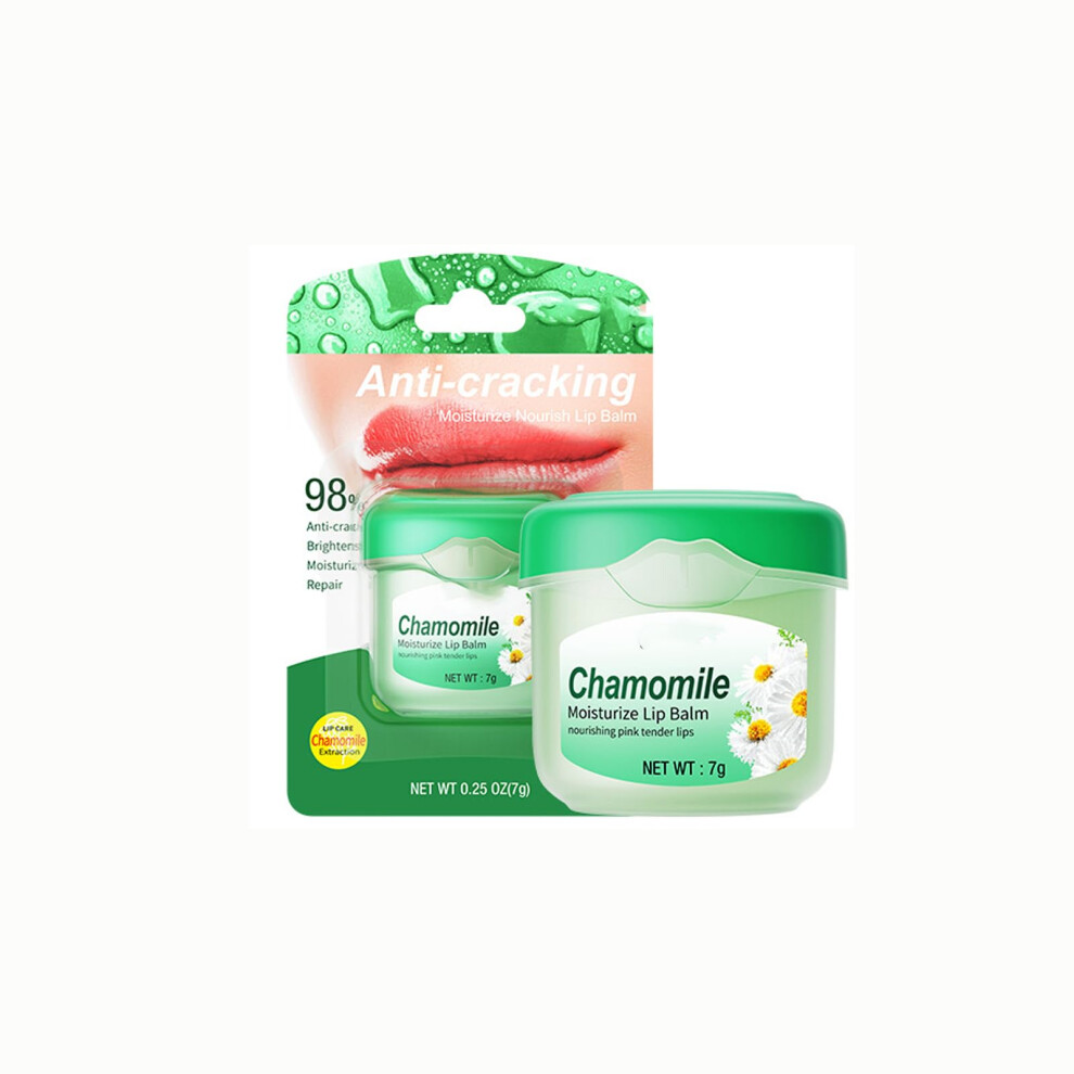 Natural Honey Lip Balm and Chamomile Overnight Lip Mask, Deep Hydration and Lip , 7g