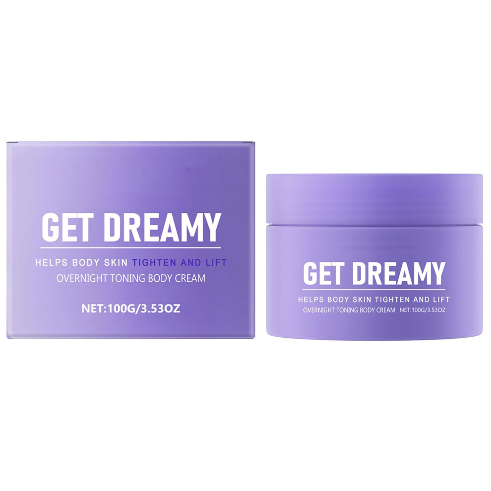 Cream Overnight Body Firming For Belly And Legs, Anti Cellulite, Skin Tightening And Hydration